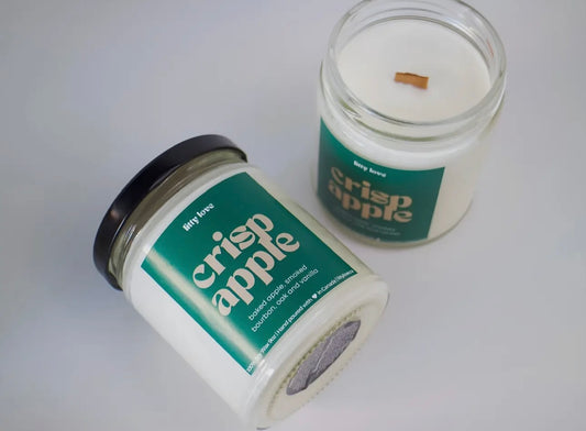 litty love - Crisp Apple 9 oz. Soy Candle