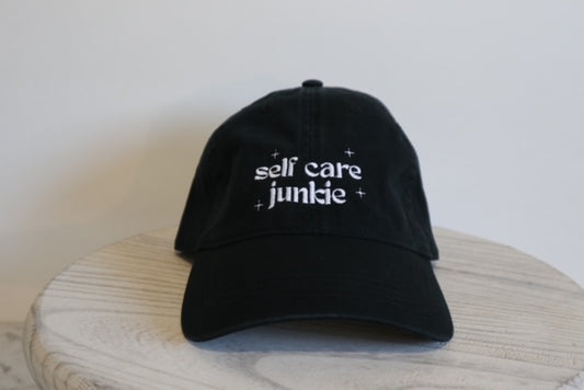 Selfcare Junkie Dad Cap